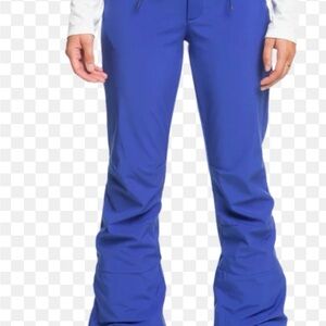 Roxy Women's XL High-Waisted Snow Pants Vibrant Blue